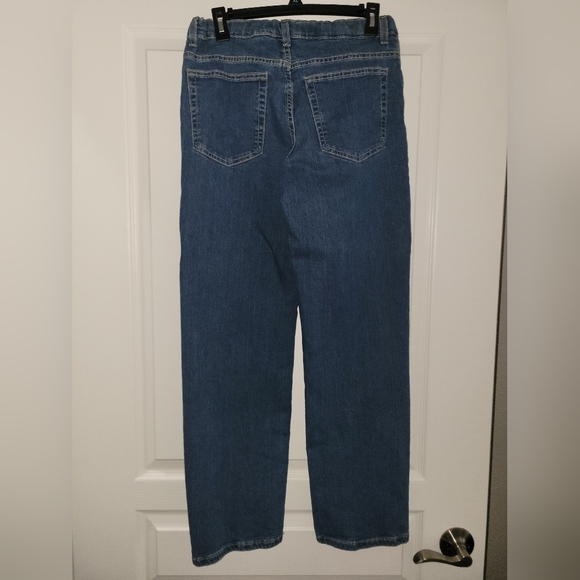 Sonoma Straight Fit Boys Jeans Elastic Tab Size 18 - Picture 2 of 5
